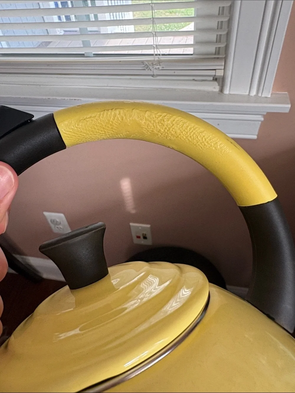 Le creuset yellow teapot